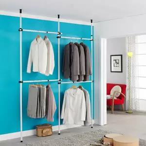 행거 커텐 커버 옷정리 옷수납장 빠띠라인 KT16 4단 [m652809]