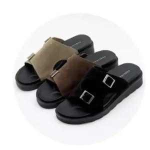 쪼리 외출 여성 여름 실내화 슬리퍼 스포츠 사무실 버클 물놀이 [m71C01F]