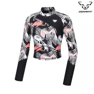 매장정품 DYNAFIT 다이나핏 여성 [래쉬가드] PADO 파도 크롭 래쉬가드 Black YWM24210Z1 1232531