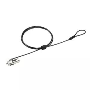 나노 사이즈 슬롯용 켄싱턴 콤비네이션 노트북 잠금장치 리셋 가능한 4자리 K60214WW