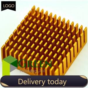 pa 10개 40mm 40*40*11MM 알루미늄 히트싱크 칩 그래픽 카드 냉각기 북 및 남 브리지