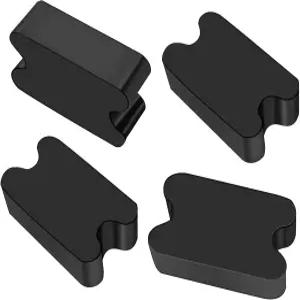 우야오야오 4PCS 고무 코일 스프링 스페이서 헤비 듀티 리어 부스터 키트 2인치에서 2.5인치 장력 증가