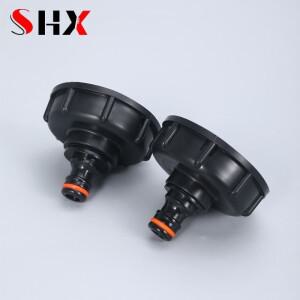 IBC 탱크 밸브 어댑터 호스 정원 물 커넥터 60mm 거친 스레드 교체 피팅 부품