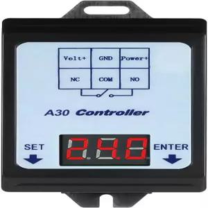 Sunydog 전압 감지 모니터 DC 6V 80V 충전 방전 릴레이 스위치 컨트롤러 케이스 지연 모듈 포함