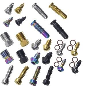 자전거 티타늄 합금 볼트 오일 주입 블리드 탱크 레버 조절기 반조 캘리퍼 씰링 마구라 시리즈용