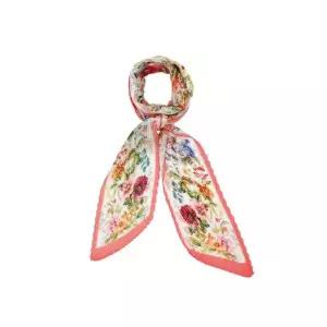 매장정품 LOUIS QUATORZE 루이까또즈 플로린플리츠 주름 스카프 코랄 2EPW970CO 1345027