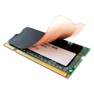 노트북 메모리 방열판 순수 구리 냉각 스티커 DDR4/DDR5 M2 2280 카드용 초박형 그래핀 패드