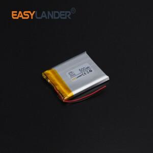 353442 충전식 리튬 이온 폴리머 배터리 3.7V 500mAh