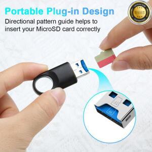 고속 USB 3.0 메모리 카드 리더 어댑터 PC 노트북 스마트폰 운전 녹음기