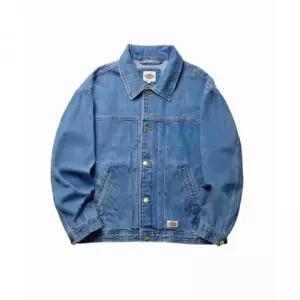 [매장정품] 디키즈 트러커 오버핏 데님 재킷 Archive Wash DK0A87O9ACV
