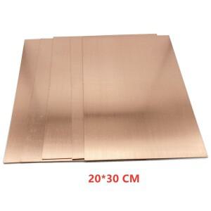 PF PCB 단일 측면 구리 클래드 플레이트 DIY 키트 라미네이트 회로 기판 20x30cm 200x300x1.5mm 5개