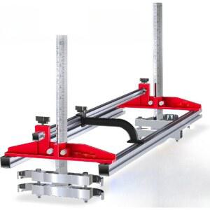 엔진톱 제재기 거치대 목공톱 엔진 재단 장착용 가이드 목공