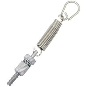 FMHXG 3PCS 텐션 스프링 드럼 페달 액세서리 후크 행거 선반 베이스 스프링용 스테인리스 스틸 1개