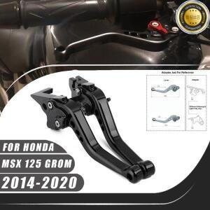 혼다 MSX 125 GROM 2014-2020 CNC 오토바이 액세서리 브레이크 클러치 핸들 드럼 레버