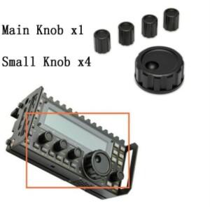 뉴윈드 캠프 알루미늄 손잡이 세트 일렉라프트 KX3 단파 트랜시버 5 피스 메인 X1 소형 노브 x4