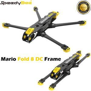 SpeedyBee Mario Fold 8 인치 FPV 프레임 키트 RC 레이싱 드론 쿼드콥터 2807 모터 O3 에어 유닛용 DC 장거