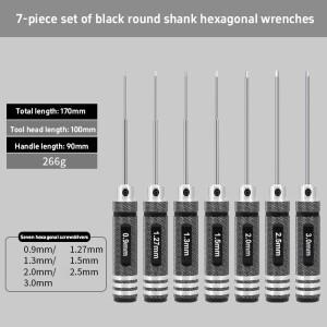 0.91.271.31.52.02.53.0mm 화이트 스틸 육각 드라이버 툴 키트 RC 헬리콥터 비행기 자동차 드론 항공기 모