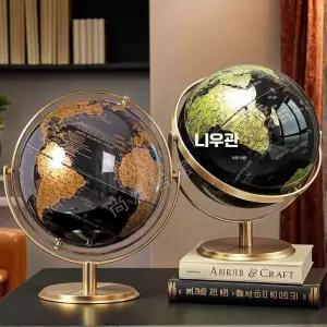 고급 지구본 인테리어 사무실 소품 데스크탑 세계지도 제품 장식품