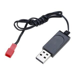 배터리 유닛 USB 충전기 팩, JST 레드 암 플러그, 장난감 RC 헬리콥터 항공기 3.7V 500mA