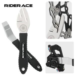 자전거 유압 오일 디스크 피스톤 푸시 로터 정렬 도구 사이클링 브레이크 수정 렌치 조정