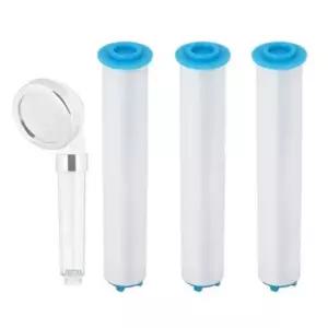 필터샤워헤드 리필 샤워정수 화장실 클리어정수필터3P/샤워기필터