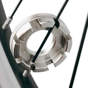 자전거 휠 림 렌치 미니 소형 조절기 스패너  8 웨이 그루브  스포크 장력 스틸거 축 수리 도구  1 개