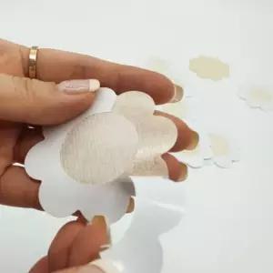 P1 꽃모양 부직포 니플패치 5쌍 부직포니플패치 유두패치 니플패치 여성니플패치 니플패드