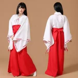 반티이누야샤 이누야샤 무녀복 코스프레 옷 의상/금강 가영이 애니