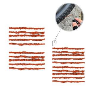 20/30/50피스 튜브리스 타이어 수리 스트립 바이크 오토바이 자전거 펑크 플러그 인감 도구 고무