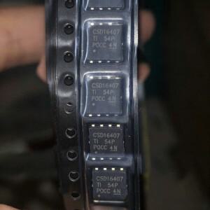 5개 CSD16407Q5 전계 효과 MOS 스위치 N 채널 25V 100A SON-8