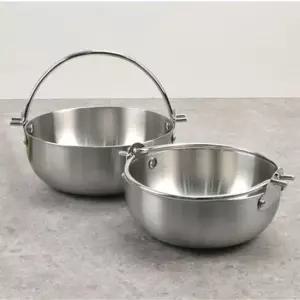 전골냄비 스텐 전골 냄비 인덕션 오뎅탕 샤브샤브 6호