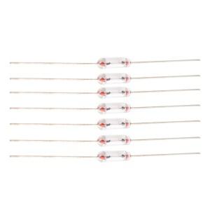 200pcs 3*10MM 솔더 다리가 있는 모든 유리 퓨즈 튜브 250V F0.5A 1A 환경 친화적인 고속 차단