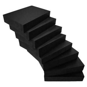 접이식브라켓 4Pcs 장비 패드 방진 세탁기 충격 흡수 EVA 매트 건조기 러닝 머신 진동 절연