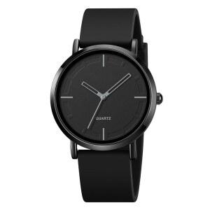 eAj BESTKANG 패션 심플 아날로그 쿼츠 손목시계 실리콘 스트랩 방수 시계 여성 시계 남성 스포츠 시계