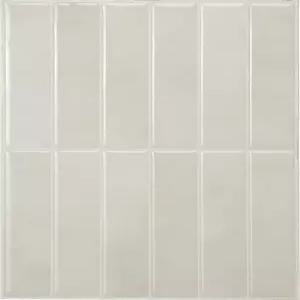 스마트 타일 필 앤 스틱 백스플래시 - 11.43인치 x 9인치 5장 주방 욕실 벽 3D 접착