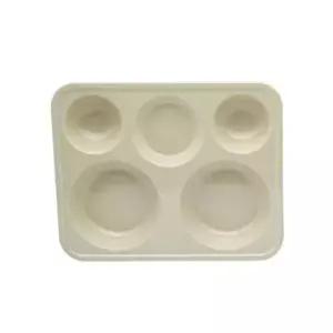 [하프클럽/브이와이]식판 성인 단체 급식 배식 급식판 마블 3호 3찬