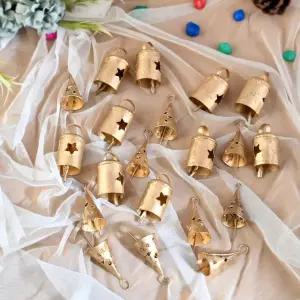 소울 벨 빈티지 컷워크 언 보헤미안 장식 인디언 윈드 차임 명상 크리스마스 골드 20