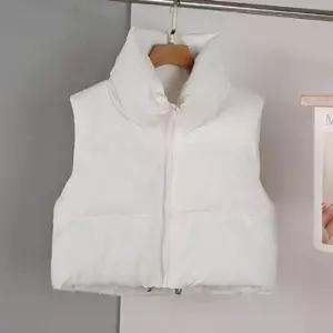 [옷은날개] 여성 크롭 스트링 조끼 패딩 점퍼 베스트