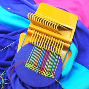 컵티세리 스피드위브 스타일 다닝 직조기, 보이는 수선 청바지를 위한 작은 직조