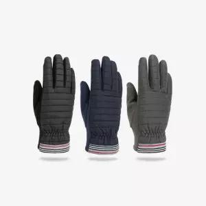 스트라이프 패딩장갑 스마트터치 겨울 레져 방한 장갑