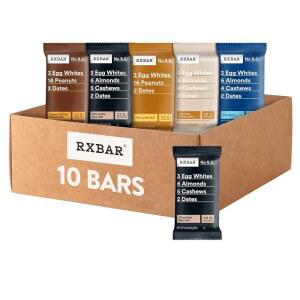 RXBAR 단백질 바 스낵 버라이어티 팩 10개