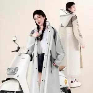 [SBD] 오버핏 아이템 스타일리시한 남녀공용 비옷 레인코트 코트형 장마철 전신 롱 우비