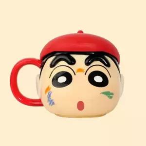 [텐바이텐]짱구 페이스 입체 머그컵 화가(703002)