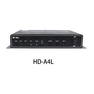 Huidu A4L 멀티미디어 플레이어 업그레이드 버전 WIFI RJ45 USB HDMI 기능 상자 제어 시스템