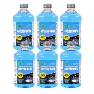 [CAR] 세정용 차량용 자동차 유리 워셔액 사계절 투명 에탄올 클리너