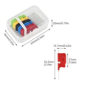 10PCS 범용 IC 칩 마이크로 클램프 SOP PLCC QFP SMD 핀 클립 DIP 로직 분석기