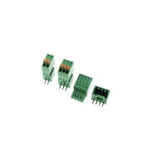 KF2EDGKD 2.5mm + V R 소형 피치 스프링 무나사 직각 스트레이트 2~24핀