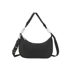 레스포색 고양 리사이클드 블랙 스몰 컨버터블 호보백 3752.R086