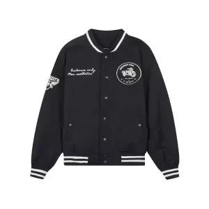 버커루 BUCKAROO 남성 자수와펜 바시티 점퍼 다크 네이비 B231JP330P 316599