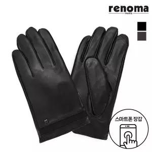 매장정품 renoma 남성 엠보스티치 가죽장갑 RU-12953 1219354